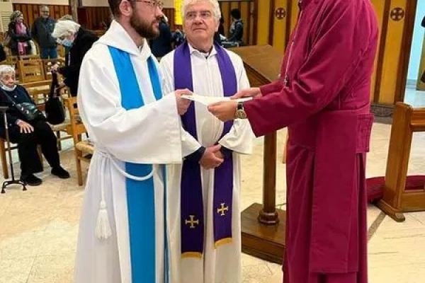 The Archbishop Grants A License To A British Lay Minister To Serve Foreigners And Residents In Egypt